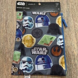 NEW Star Wars Pattern Binder Case